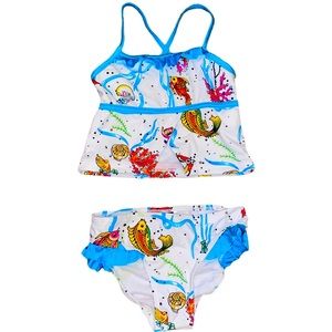 👙Envya Tropical Fish Tankini